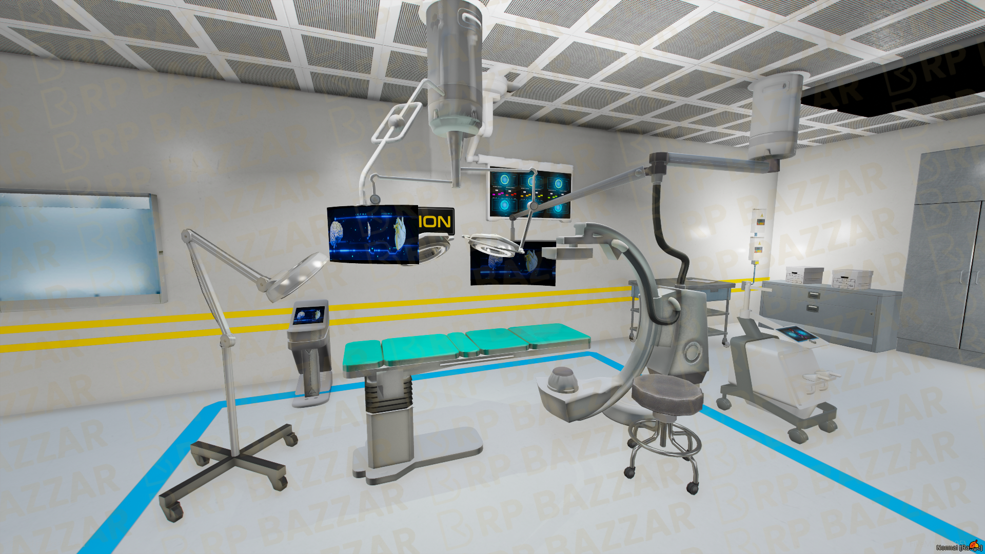 Eastgate Hospital FiveM MLO — GTA RP Interior — ESX QB QBOX — RPBazzar