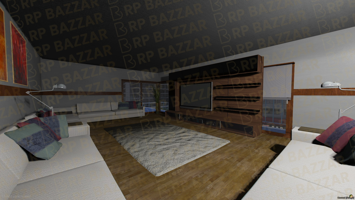 Modern Apartment FiveM MLO — GTA RP Interior — ESX QB QBOX — RPBazzar