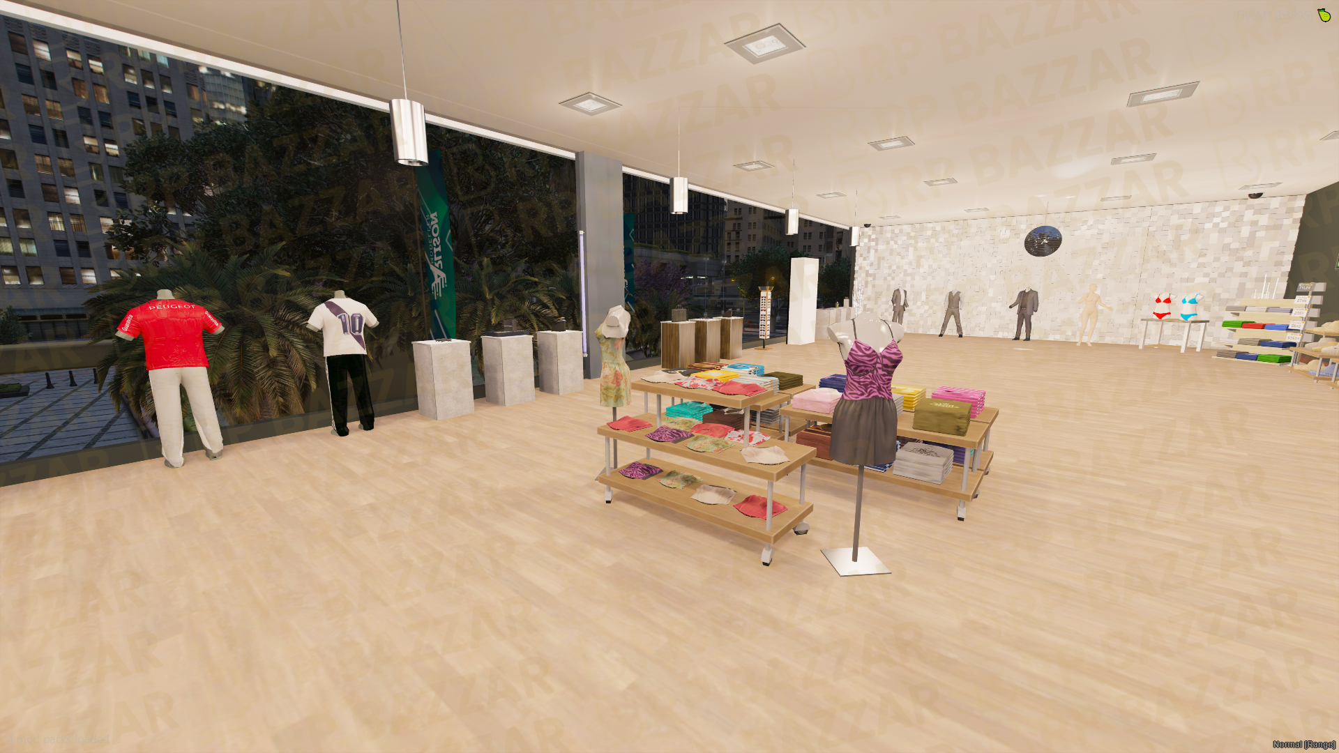 Bustling Legion Square FiveM MLO — GTA RP Interior — ESX QB QBOX — RPBazzar