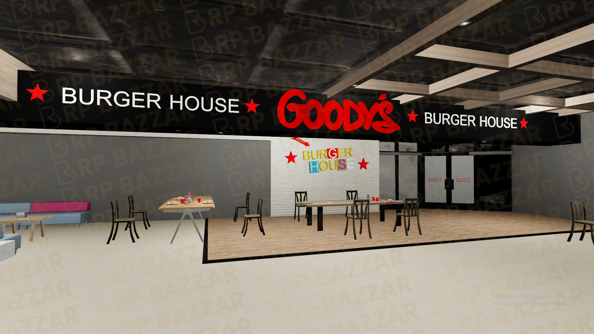 Custom Eatery FiveM MLO — GTA RP Interior — ESX QB QBOX — RPBazzar