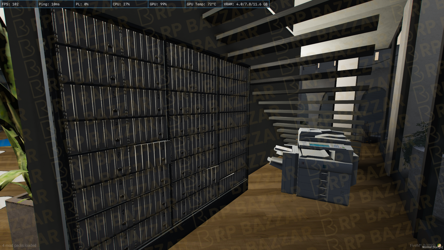 Elite Office FiveM MLO — GTA RP Interior — ESX QB QBOX — RPBazzar