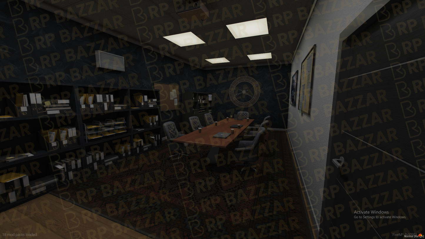 Drift Mechanic Shop FiveM MLO — GTA RP Interior — ESX QB QBOX — RPBazzar