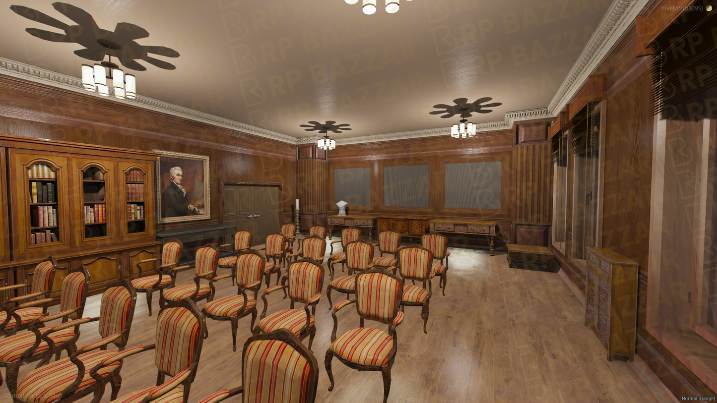 Historic City Hall FiveM MLO — GTA RP Interior — ESX QB QBOX — RPBazzar