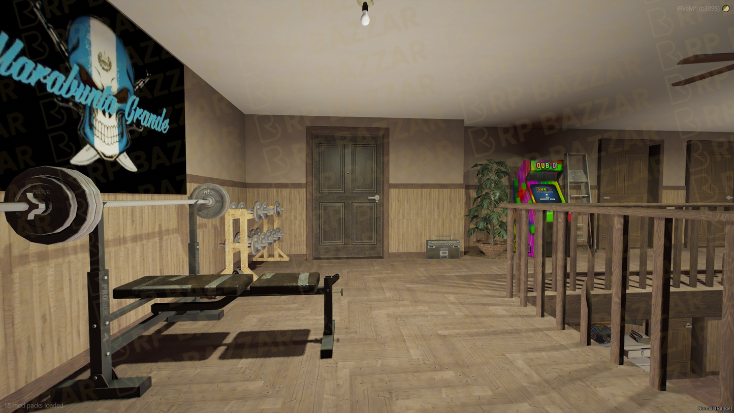 Gritty Gang Hood FiveM MLO — GTA RP Interior — ESX QB QBOX — RPBazzar