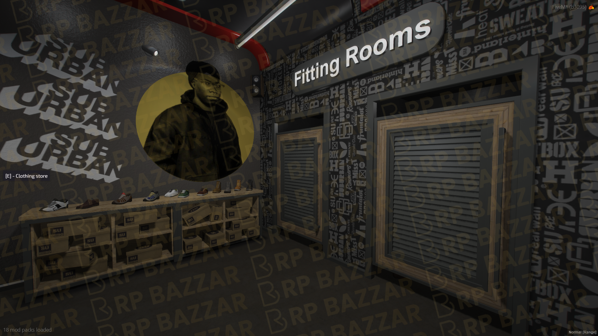 Trendy Clothing Store FiveM MLO — GTA RP Interior — ESX QB QBOX — RPBazzar