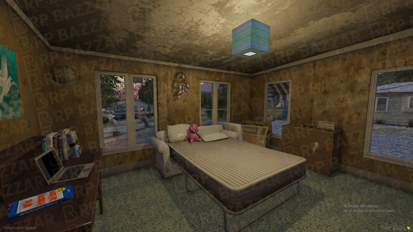 Rooftop House FiveM MLO — GTA RP Interior — ESX QB QBOX — RPBazzar