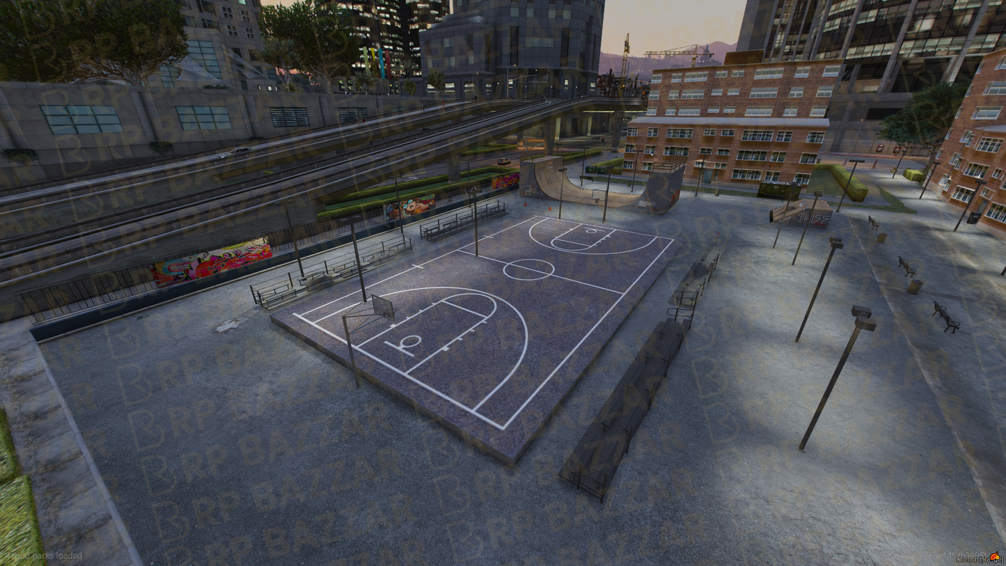 Iconic Legion Square FiveM MLO — GTA RP Interior — ESX QB QBOX — RPBazzar
