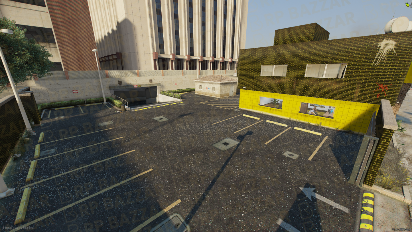 Metro Taxi Depot FiveM MLO — GTA RP Interior — ESX QB QBOX — RPBazzar