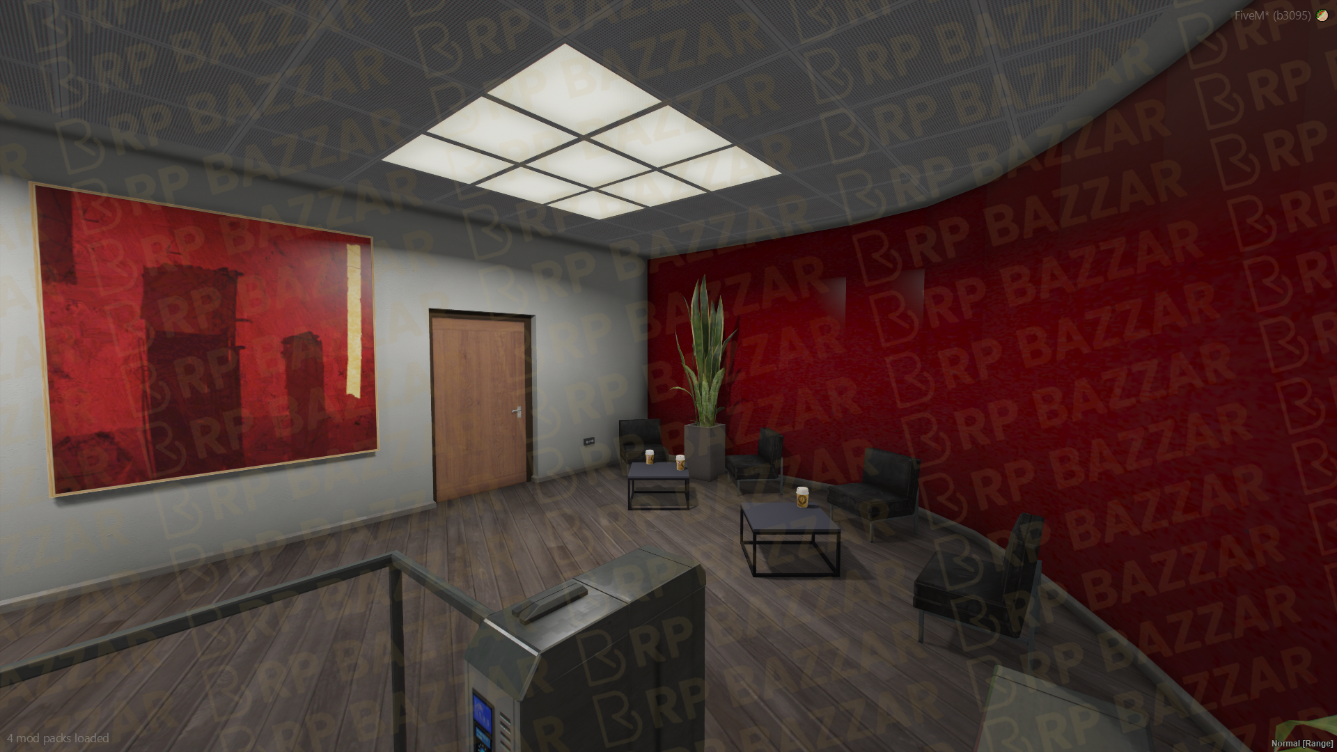 Downtown Weazel News FiveM MLO — GTA RP Interior — ESX QB QBOX — RPBazzar
