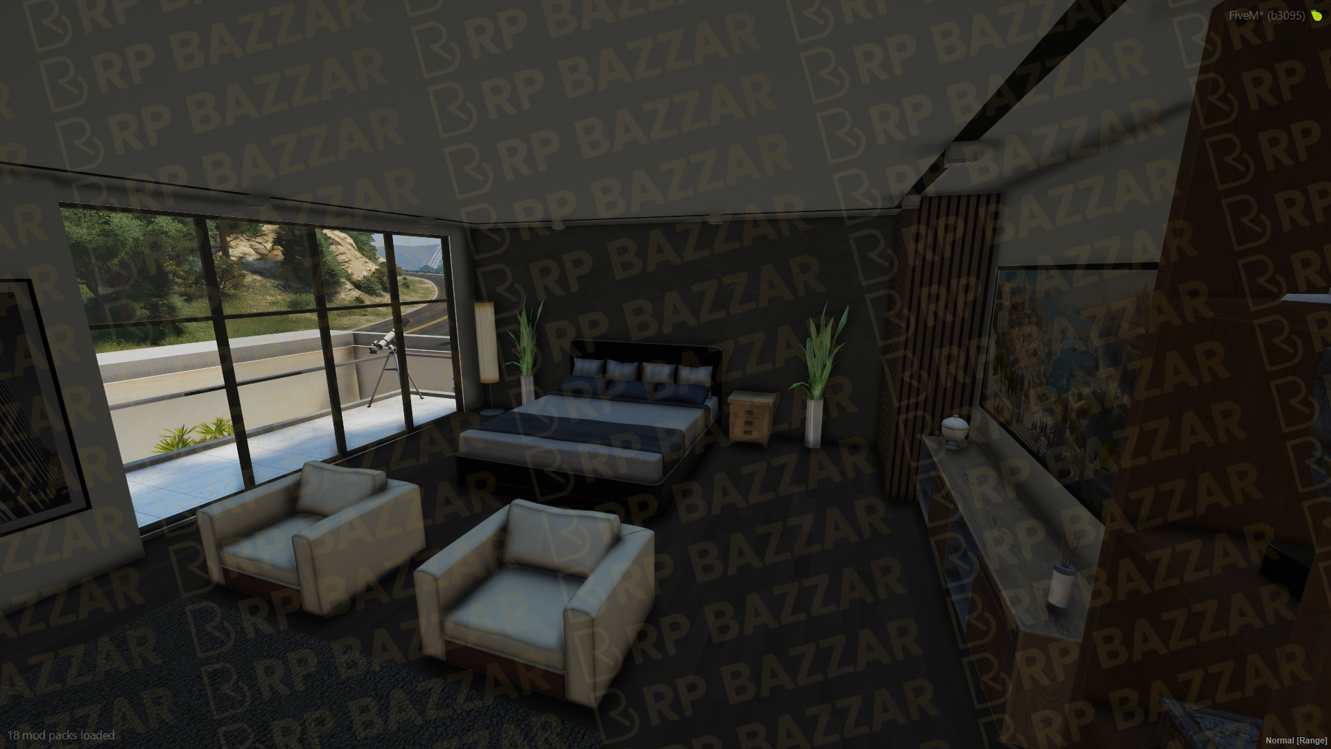 Modern Mansion FiveM MLO — GTA RP Interior — ESX QB QBOX — RPBazzar