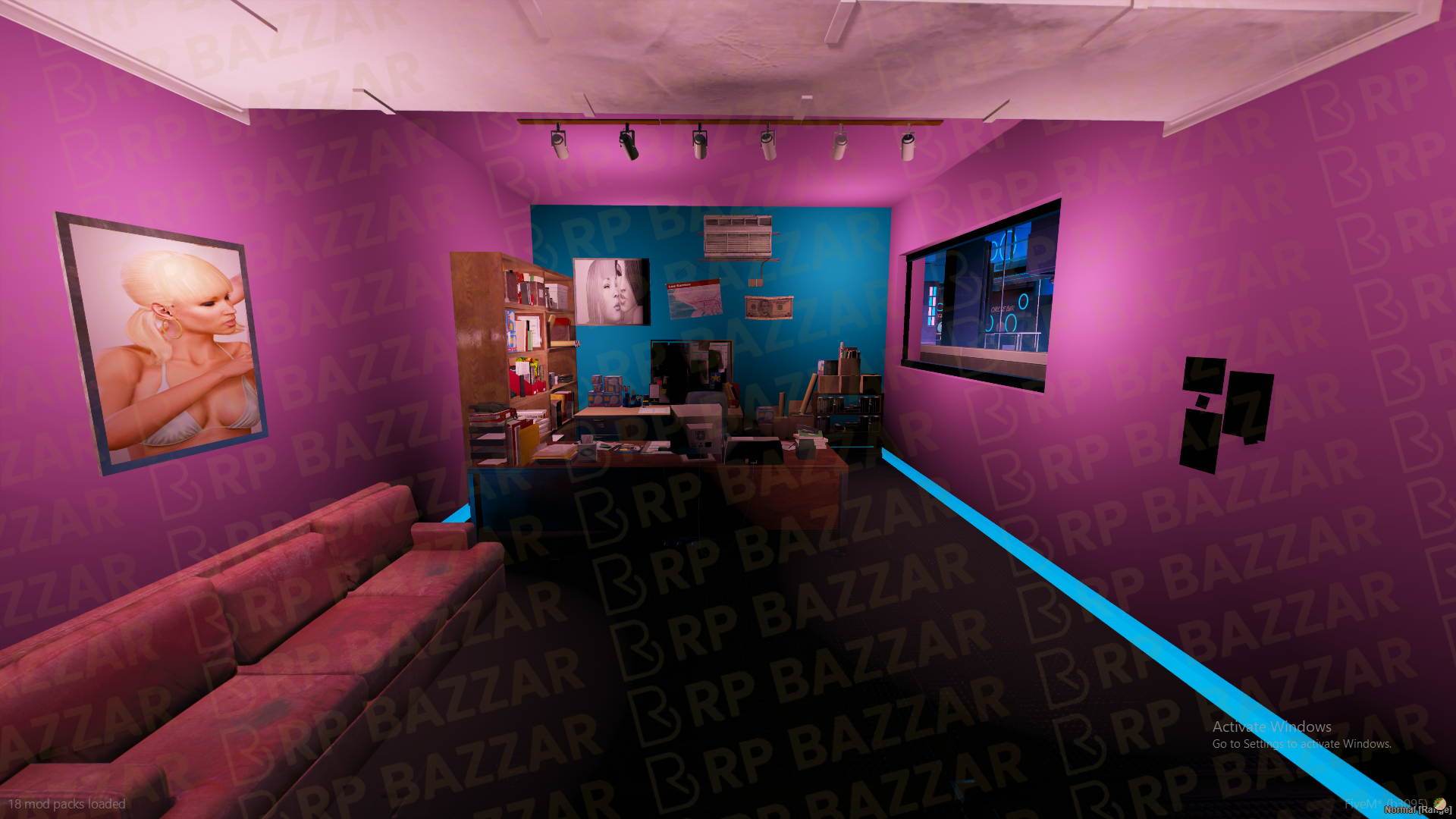 Smoky Nightclub FiveM MLO — GTA RP Interior — ESX QB QBOX — RPBazzar