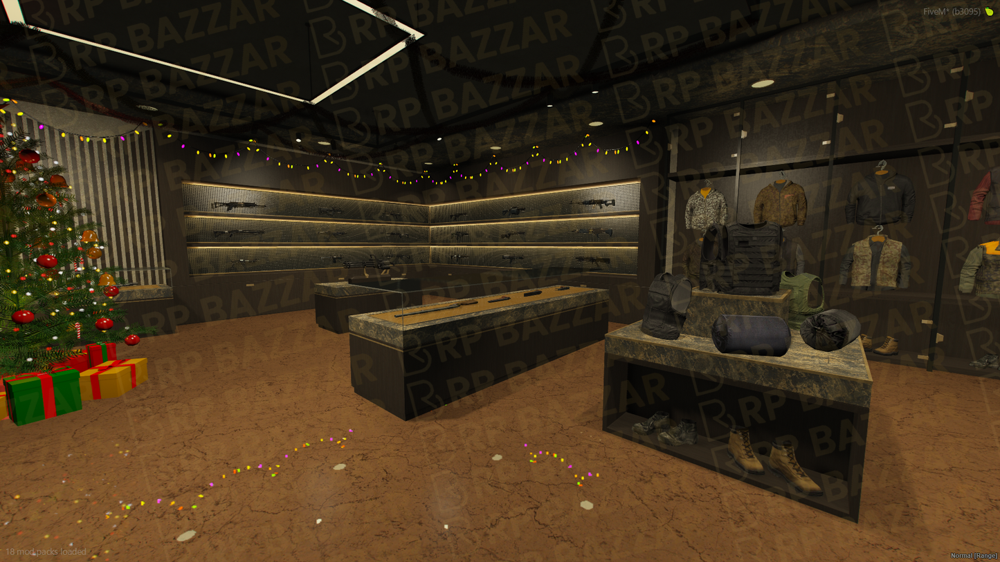 Heavy Ammunation Store FiveM MLO — GTA RP Interior — ESX QB QBOX — RPBazzar