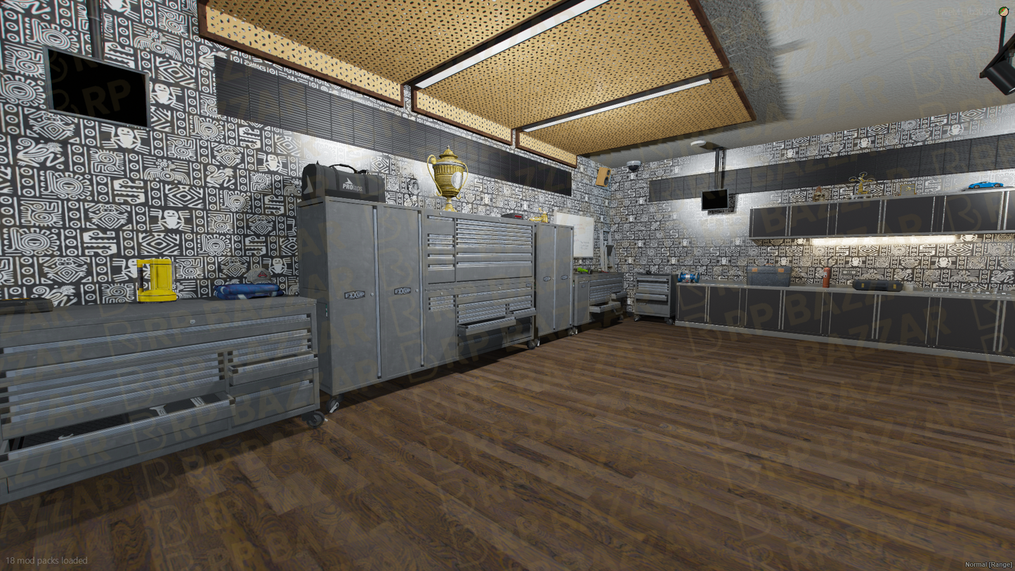 Smoky Mechanic Shop FiveM MLO — GTA RP Interior — ESX QB QBOX — RPBazzar