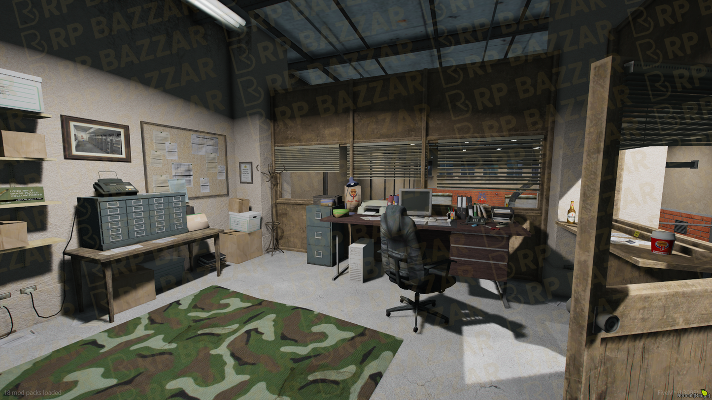 Toxic Drug Lab FiveM MLO — GTA RP Interior — ESX QB QBOX — RPBazzar