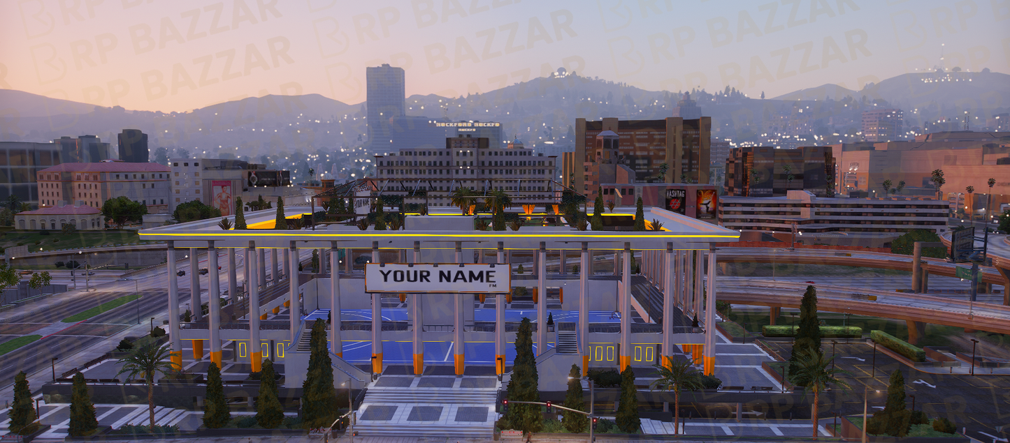 Competitive Sports Court FiveM MLO — GTA RP Interior — ESX QB QBOX — RPBazzar