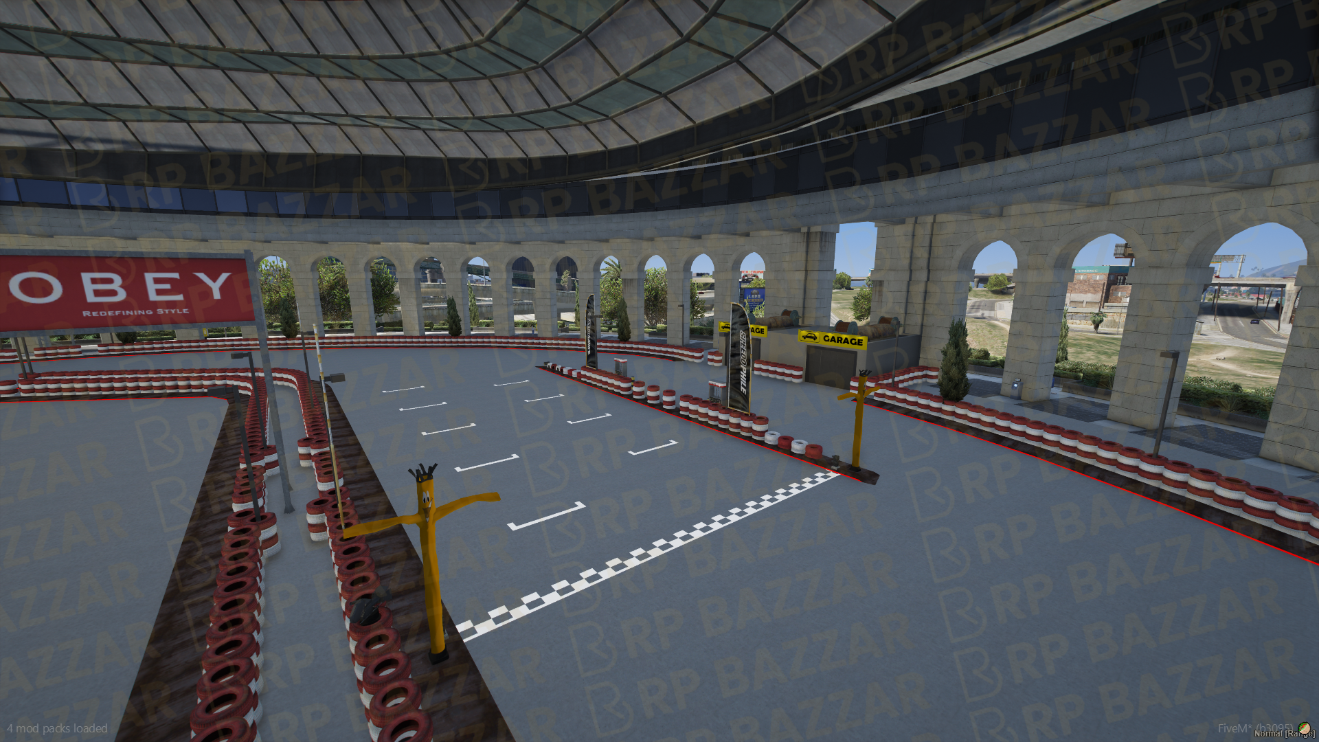 Speed Race Track FiveM MLO — GTA RP Interior — ESX QB QBOX — RPBazzar