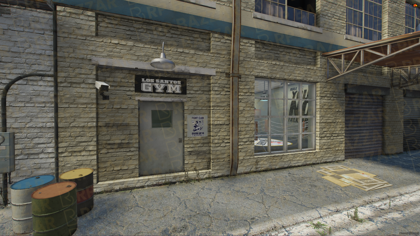 Thunder Boxing Ring FiveM MLO — GTA RP Interior — ESX QB QBOX — RPBazzar