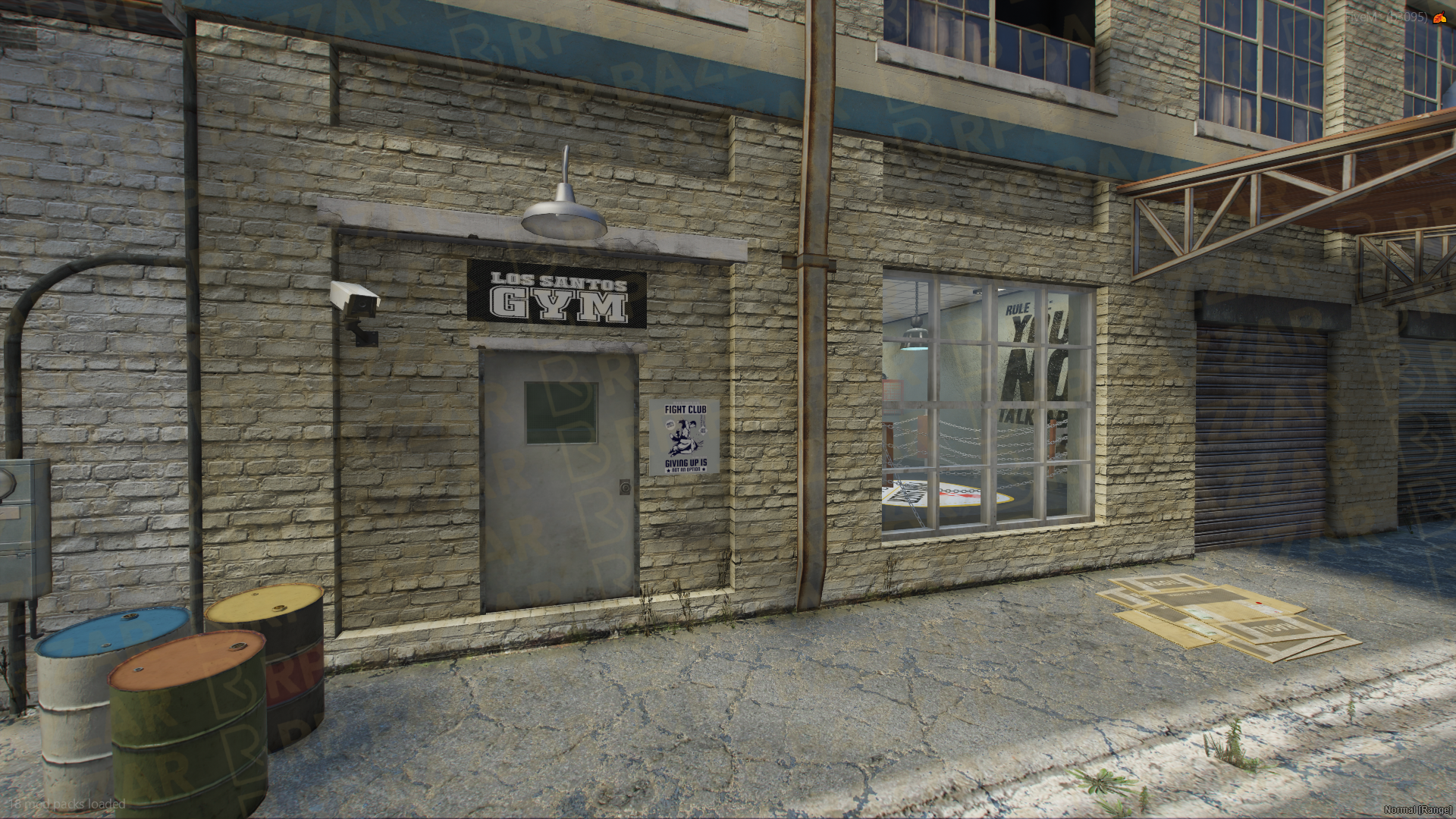 Thunder Boxing Ring FiveM MLO — GTA RP Interior — ESX QB QBOX — RPBazzar