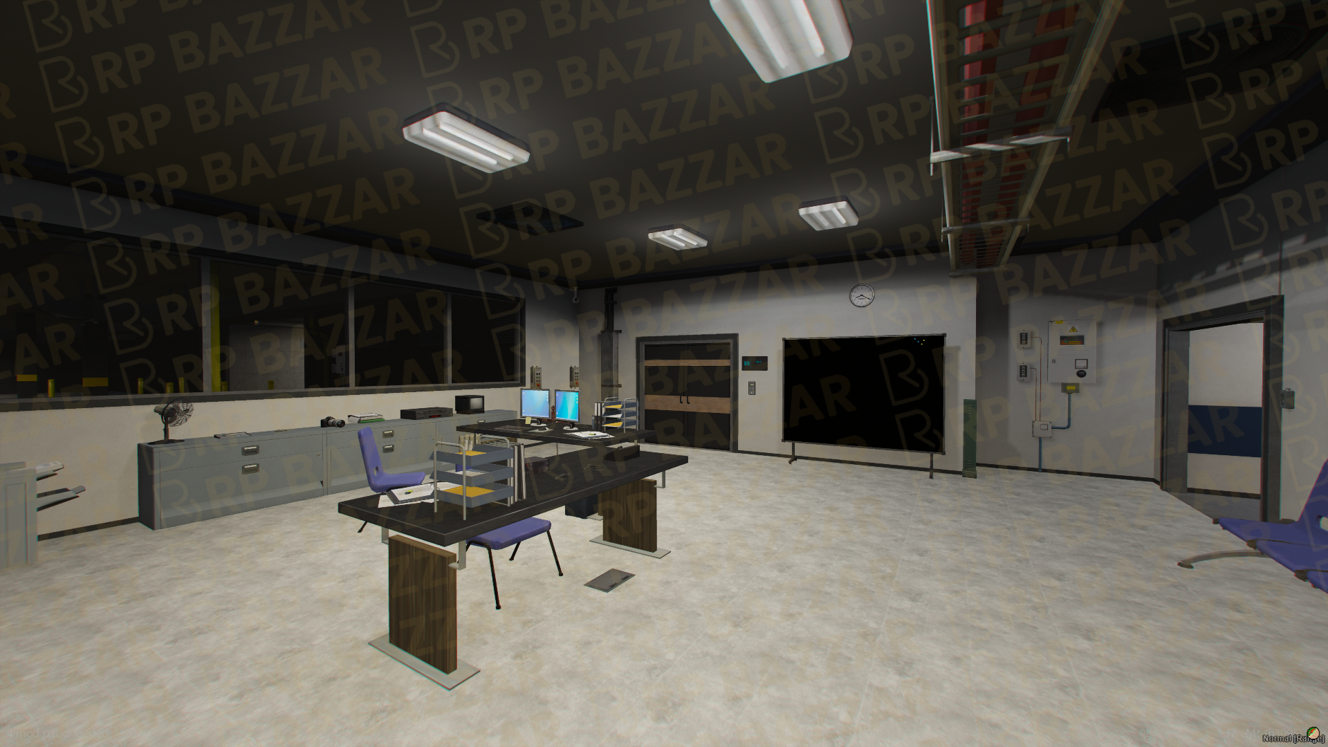 Federal Police Station FiveM MLO — GTA RP Interior — ESX QB QBOX — RPBazzar