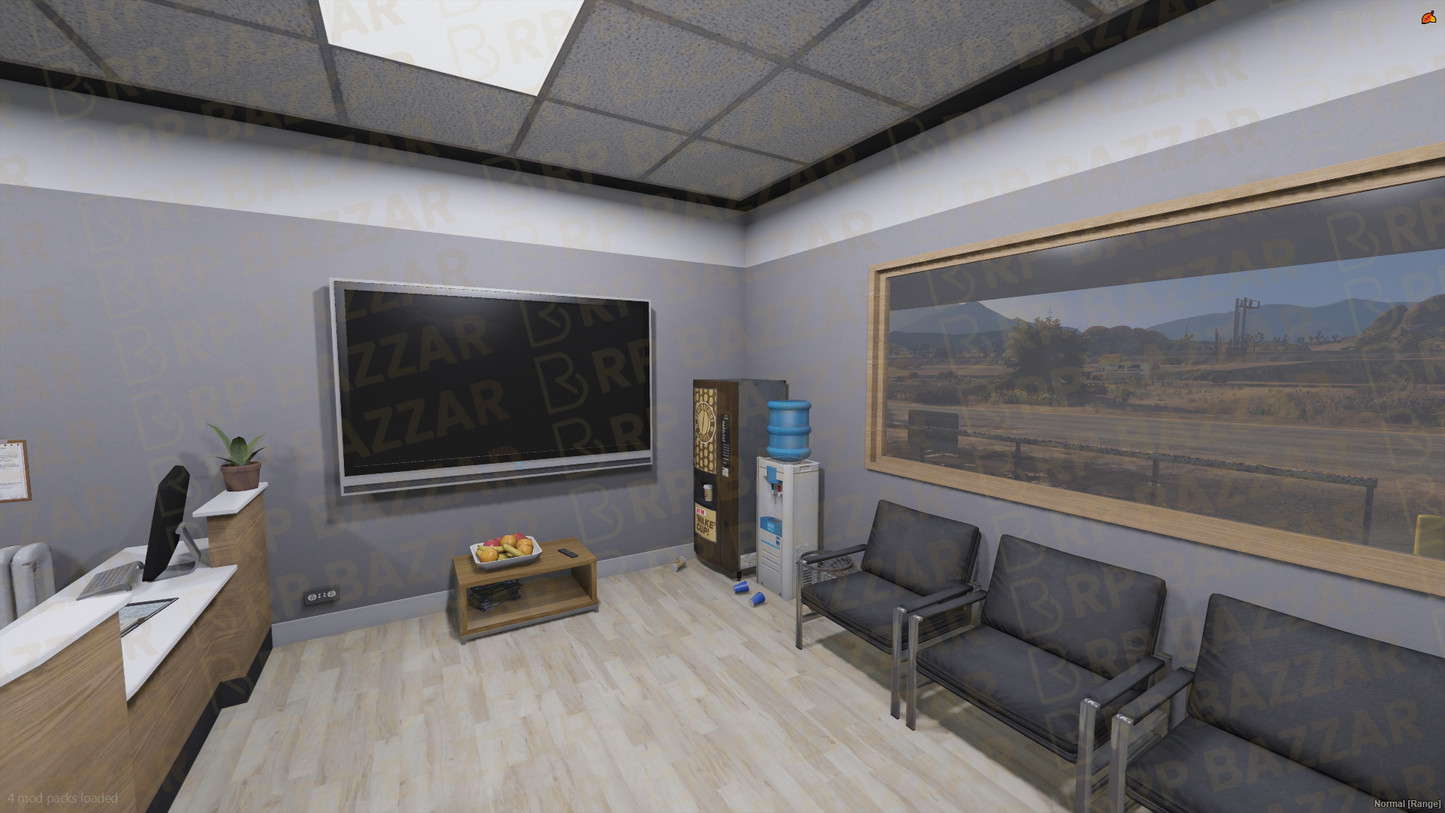 Southside Police Station FiveM MLO — GTA RP Interior — ESX QB QBOX — RPBazzar