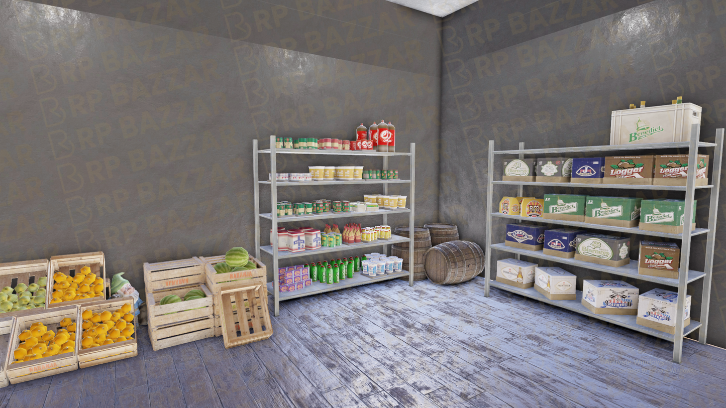 Retro Diner FiveM MLO — GTA RP Interior — ESX QB QBOX — RPBazzar