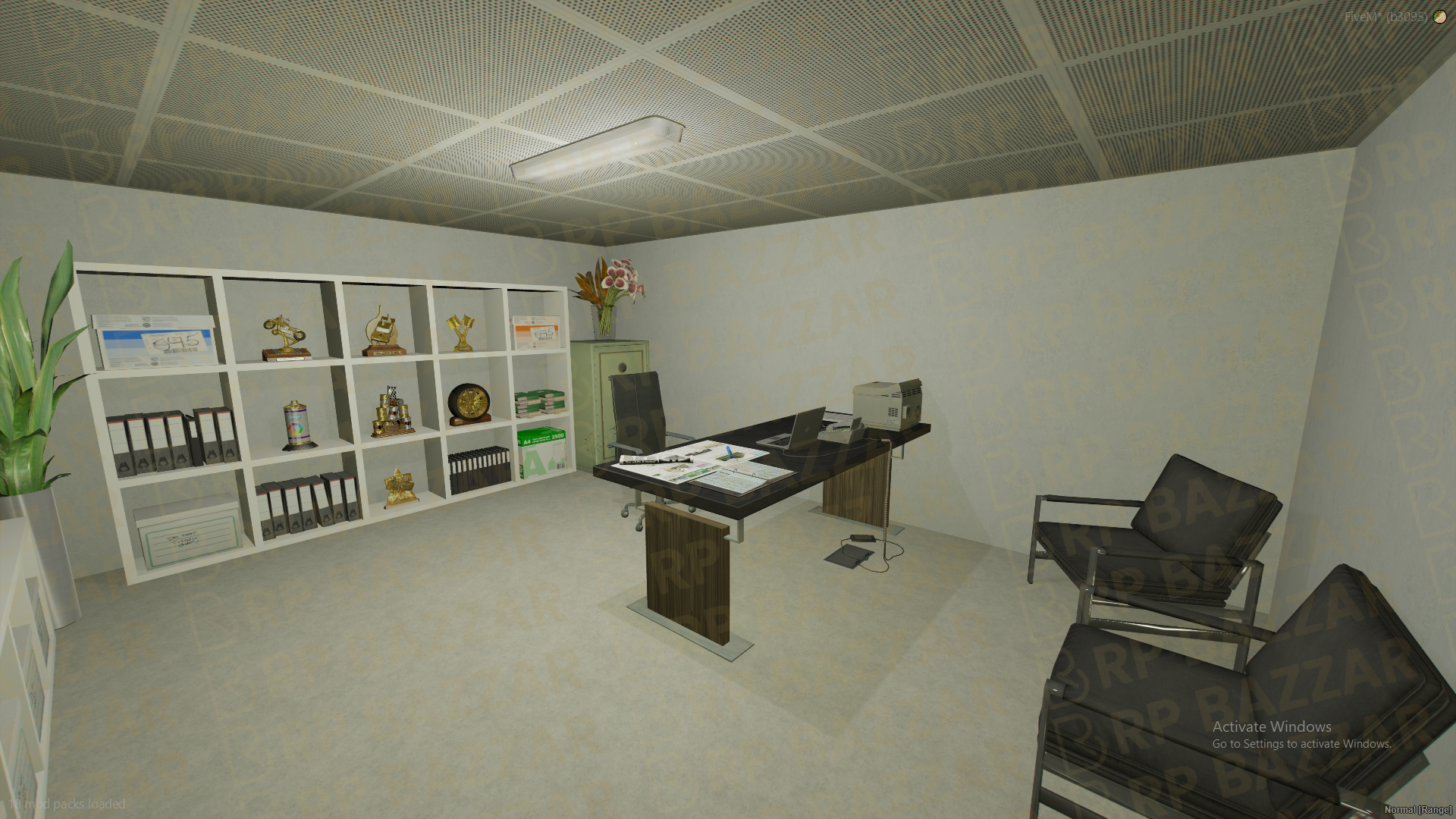 Abandoned Mechanic Shop FiveM MLO — GTA RP Interior — ESX QB QBOX — RPBazzar