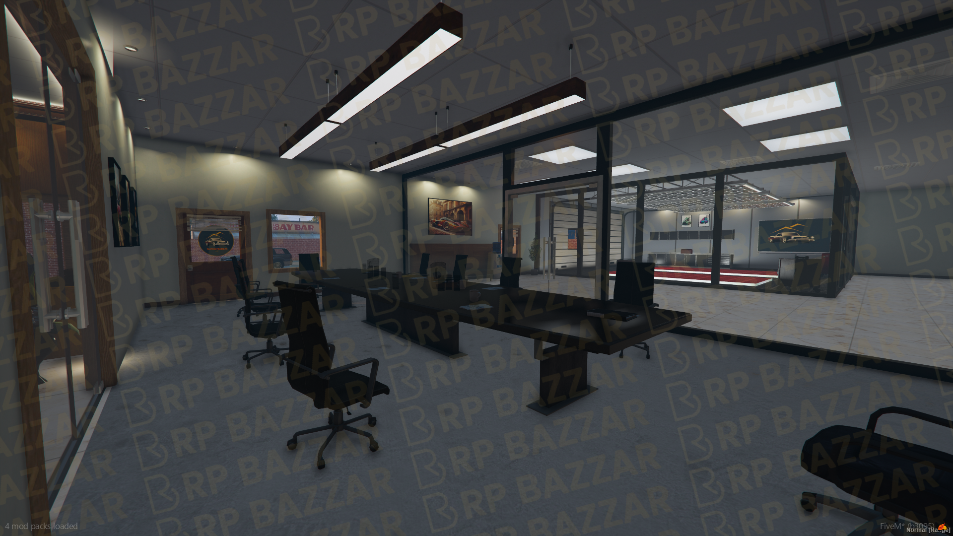 Rugged Vehicle Shop FiveM MLO — GTA RP Interior — ESX QB QBOX — RPBazzar