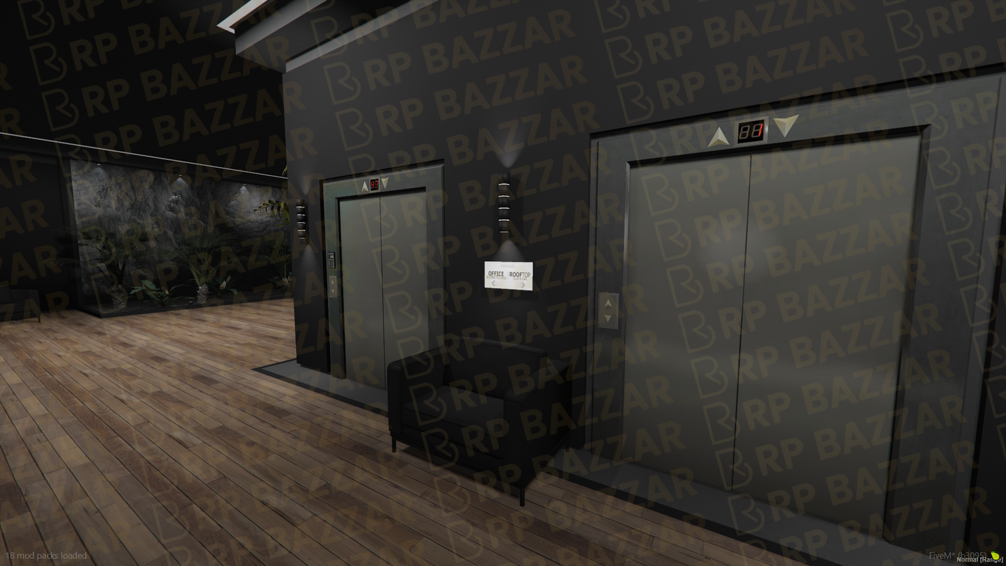Luxury Penthouse FiveM MLO — GTA RP Interior — ESX QB QBOX — RPBazzar