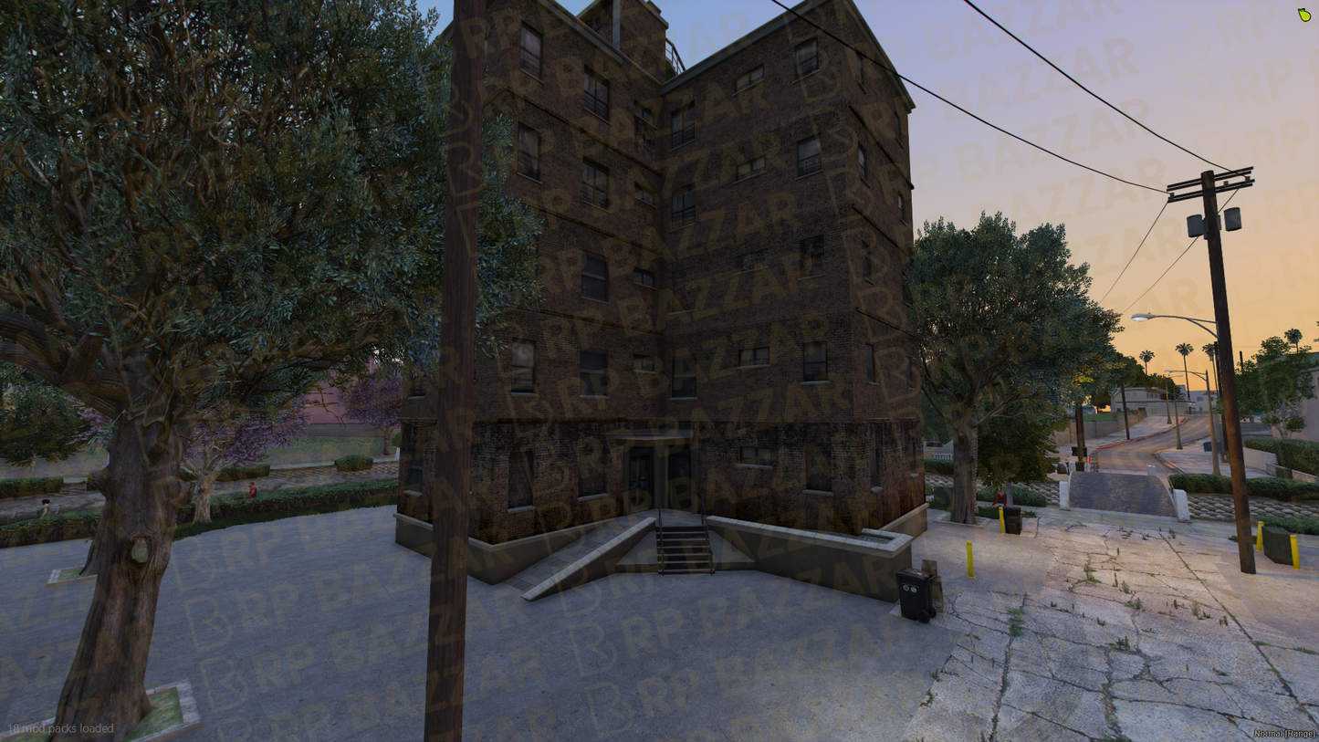 Vandal Gang Exterior FiveM MLO — GTA RP Interior — ESX QB QBOX — RPBazzar