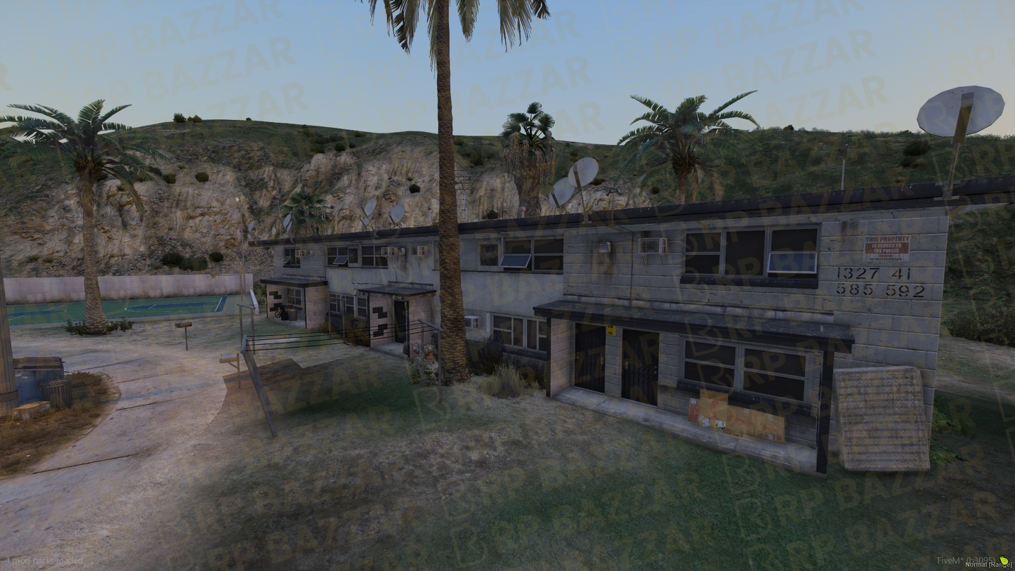 Rustic House Exterior FiveM MLO — GTA RP Interior — ESX QB QBOX — RPBazzar