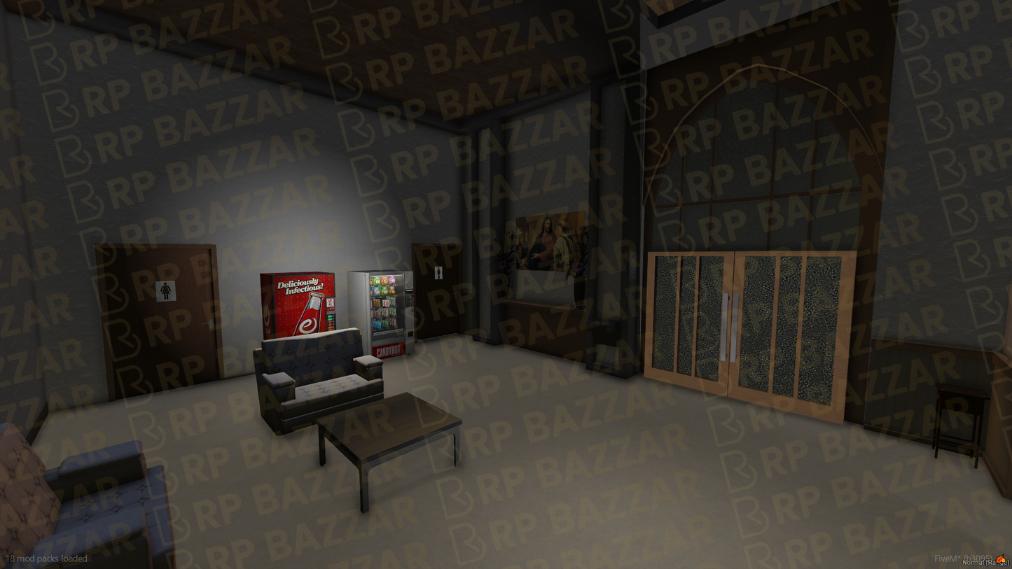 Sacred Church FiveM MLO — GTA RP Interior — ESX QB QBOX — RPBazzar
