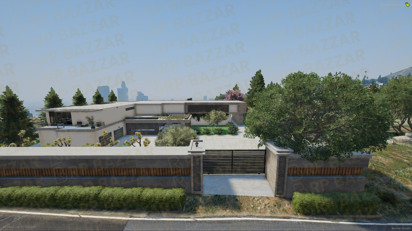 Modern Mansion FiveM MLO — GTA RP Interior — ESX QB QBOX — RPBazzar