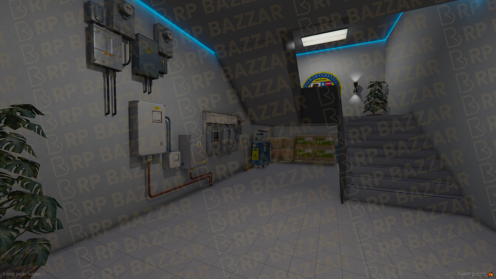Special Ops Police Station FiveM MLO — GTA RP Interior — ESX QB QBOX — RPBazzar
