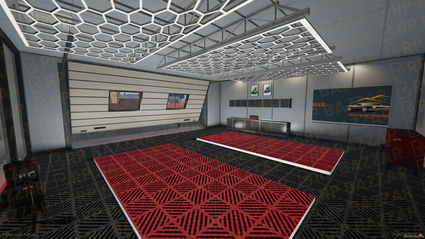 Rugged Vehicle Shop FiveM MLO — GTA RP Interior — ESX QB QBOX — RPBazzar