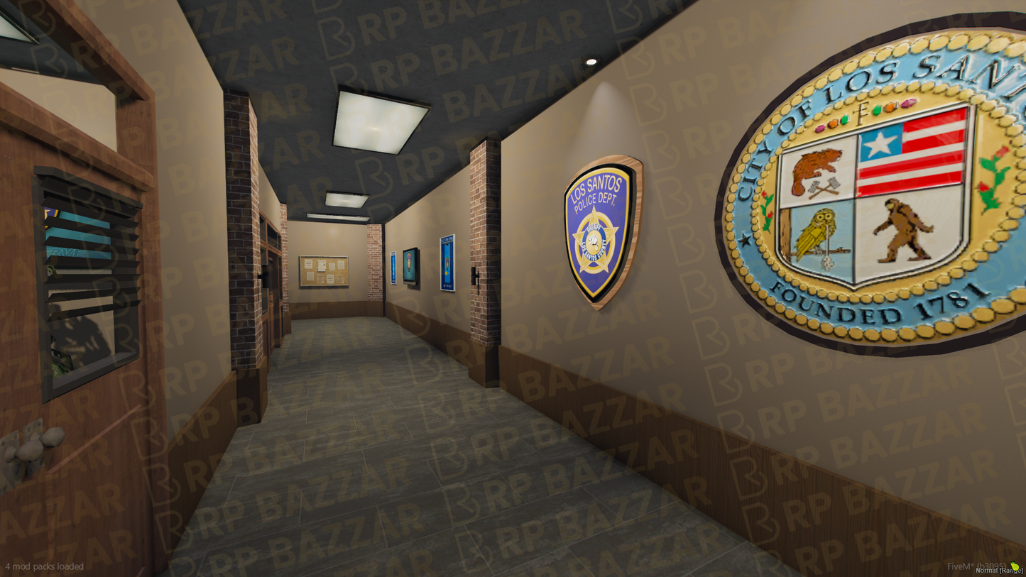 001.Police Station FiveM MLO — rpbazzar