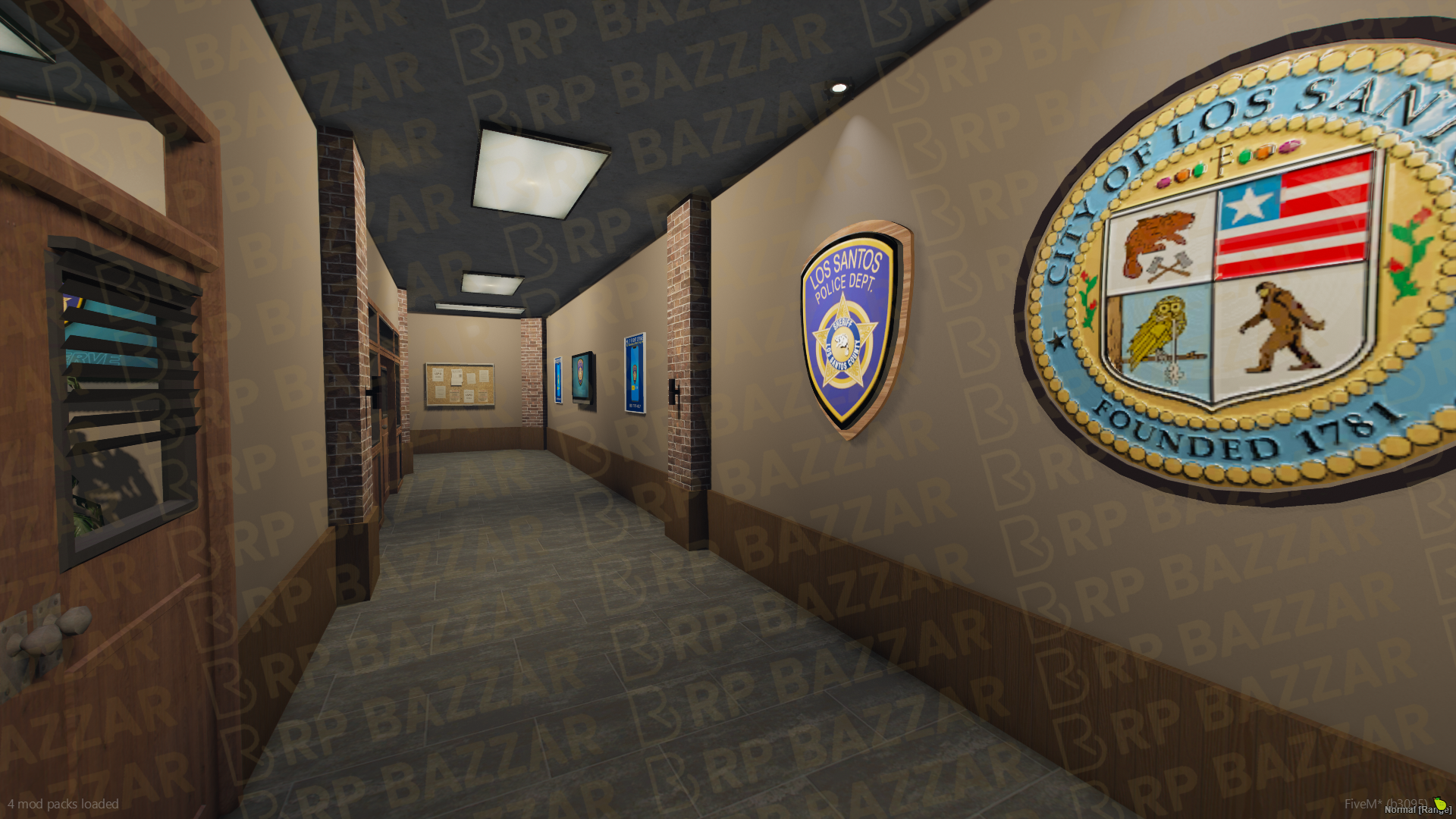 001.Police Station FiveM MLO — rpbazzar