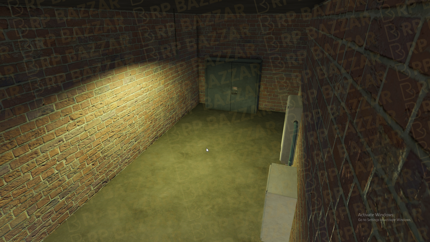 Abandoned Gang Basement FiveM MLO — GTA RP Interior — ESX QB QBOX — RPBazzar