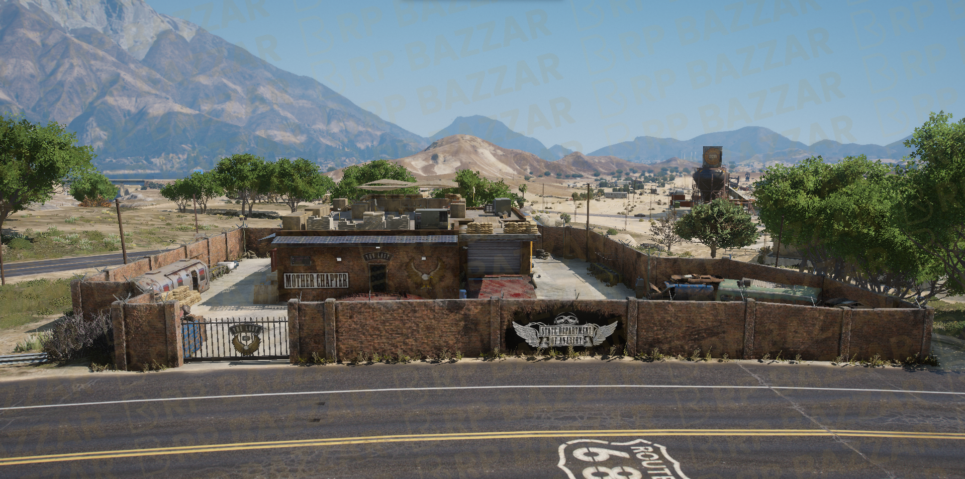 Cypress Gang Block FiveM MLO — GTA RP Interior — ESX QB QBOX — RPBazzar