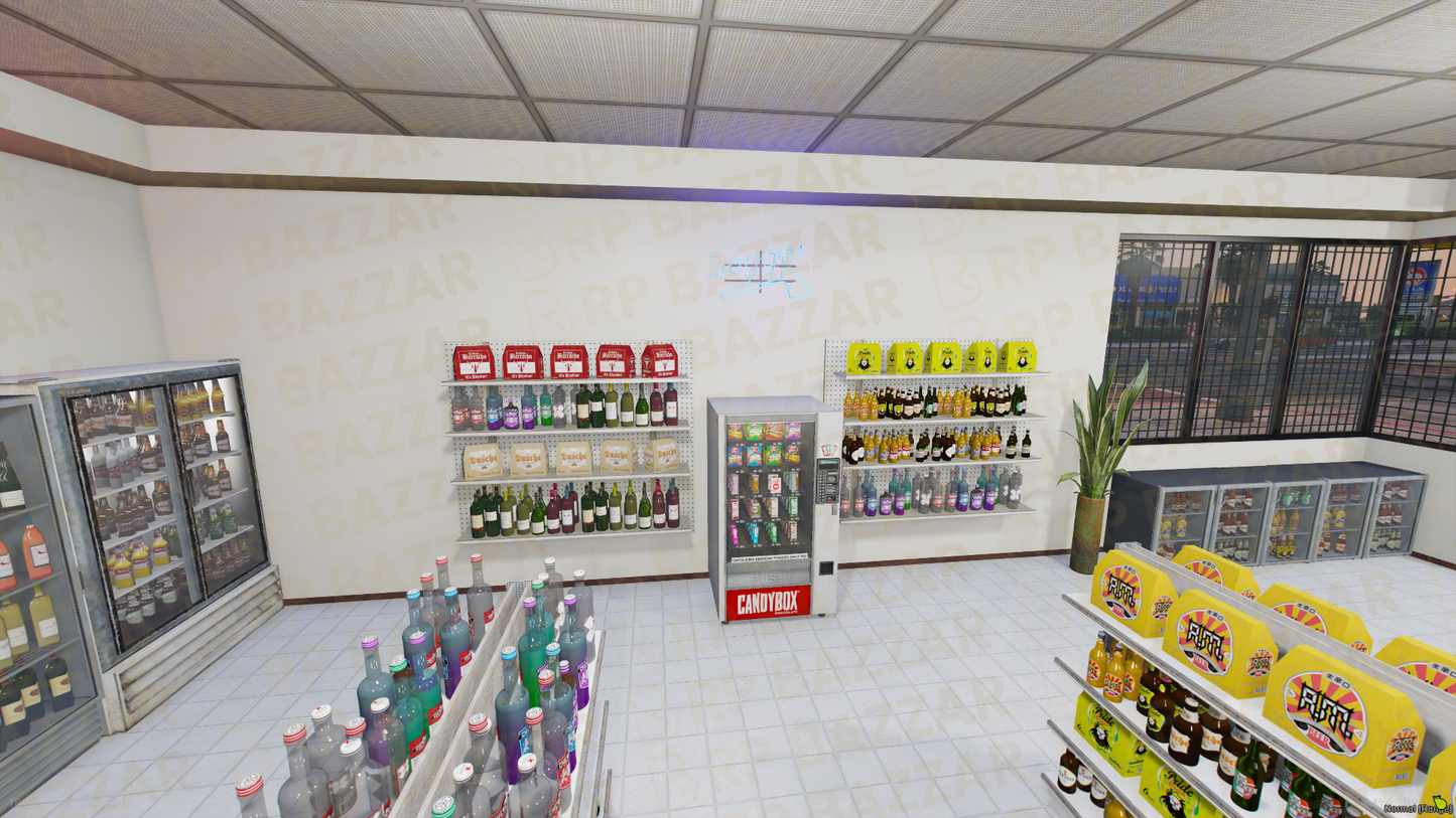 Classic 24-7 Store FiveM MLO — GTA RP Interior — ESX QB QBOX — RPBazzar