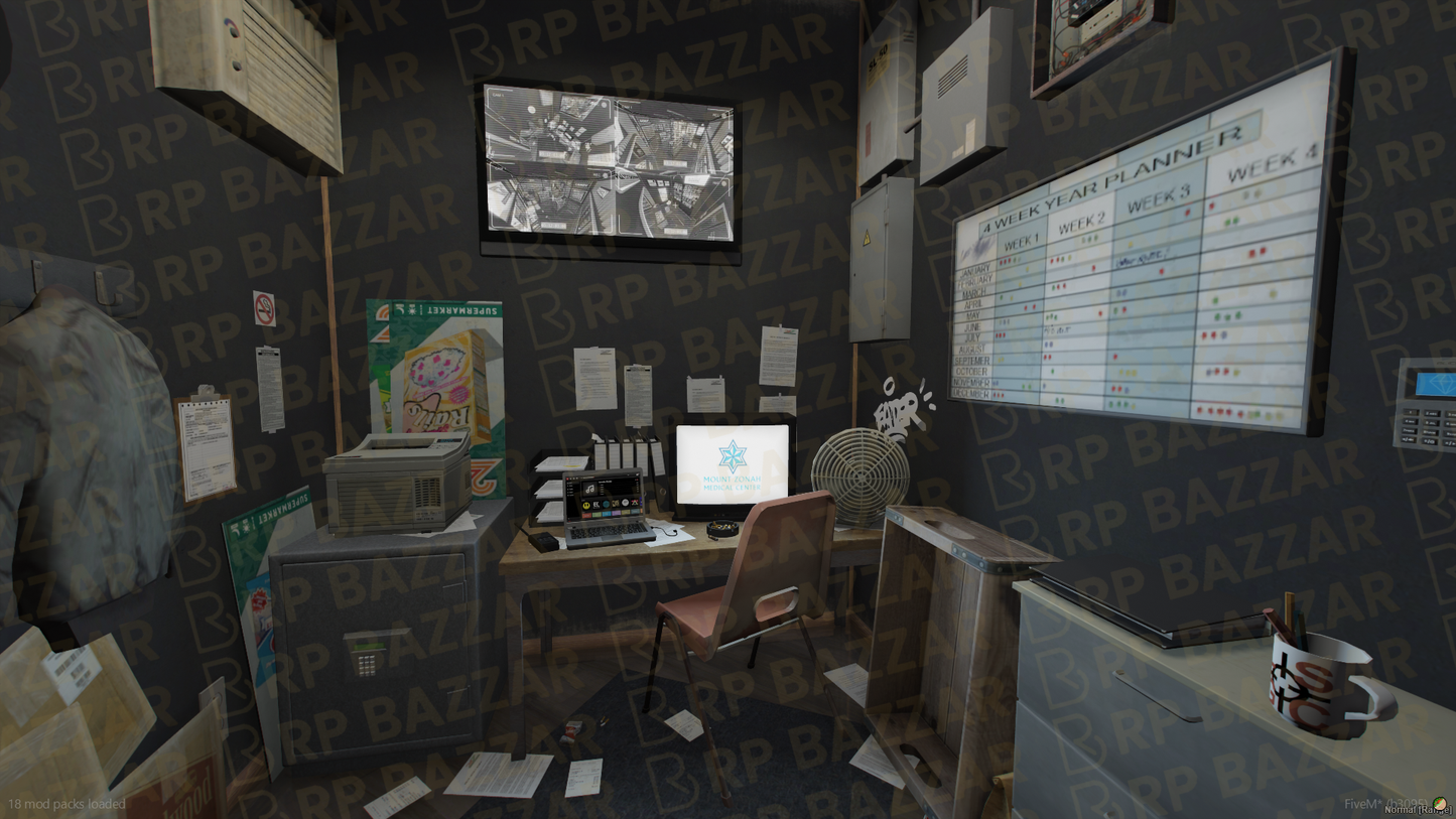 Budget 24-7 Store FiveM MLO — GTA RP Interior — ESX QB QBOX — RPBazzar