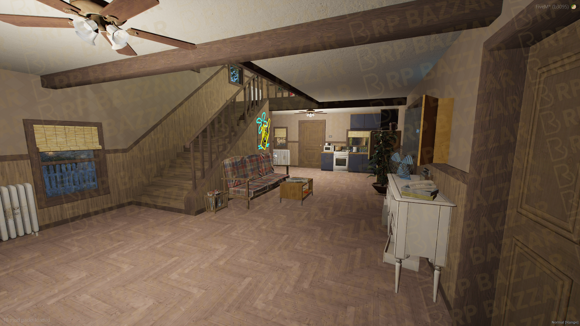 Gritty Gang Hood FiveM MLO — GTA RP Interior — ESX QB QBOX — RPBazzar