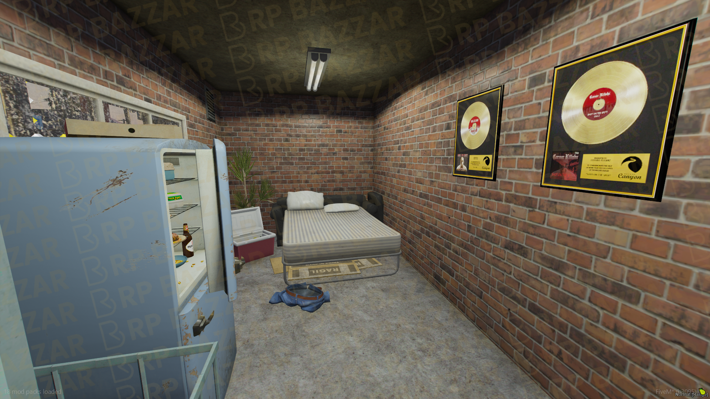 Corridor Drug Lab FiveM MLO — GTA RP Interior — ESX QB QBOX — RPBazzar