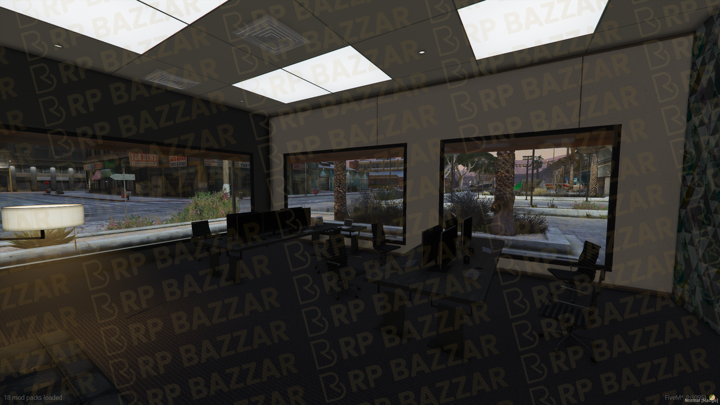 Uptown City Improvement FiveM MLO — GTA RP Interior — ESX QB QBOX — RPBazzar