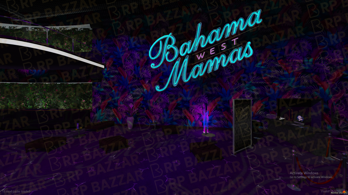 Outlaw Nightclub FiveM MLO — GTA RP Interior — ESX QB QBOX — RPBazzar