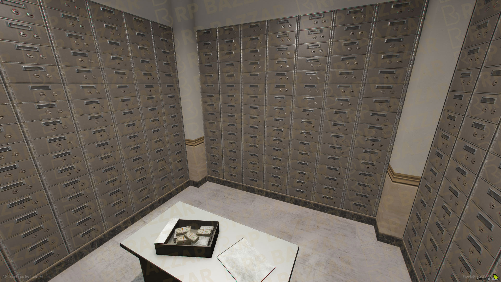 Secure Bank FiveM MLO — GTA RP Interior — ESX QB QBOX — RPBazzar