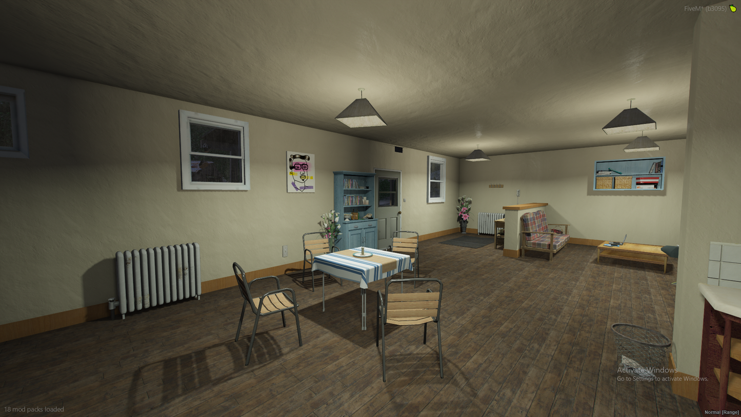 Bungalow House FiveM MLO — GTA RP Interior — ESX QB QBOX — RPBazzar