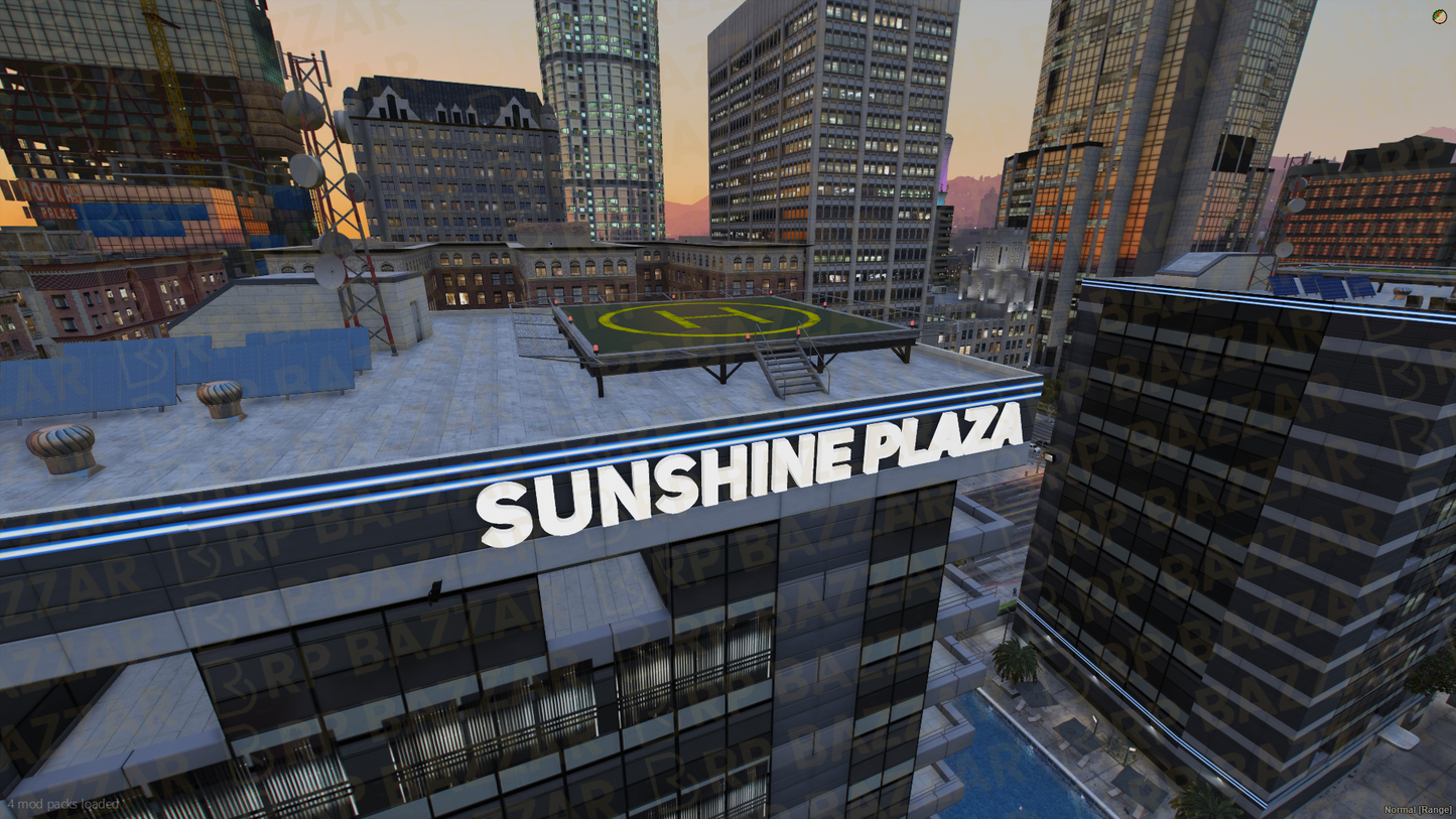 Civic Legion Square FiveM MLO — GTA RP Interior — ESX QB QBOX — RPBazzar