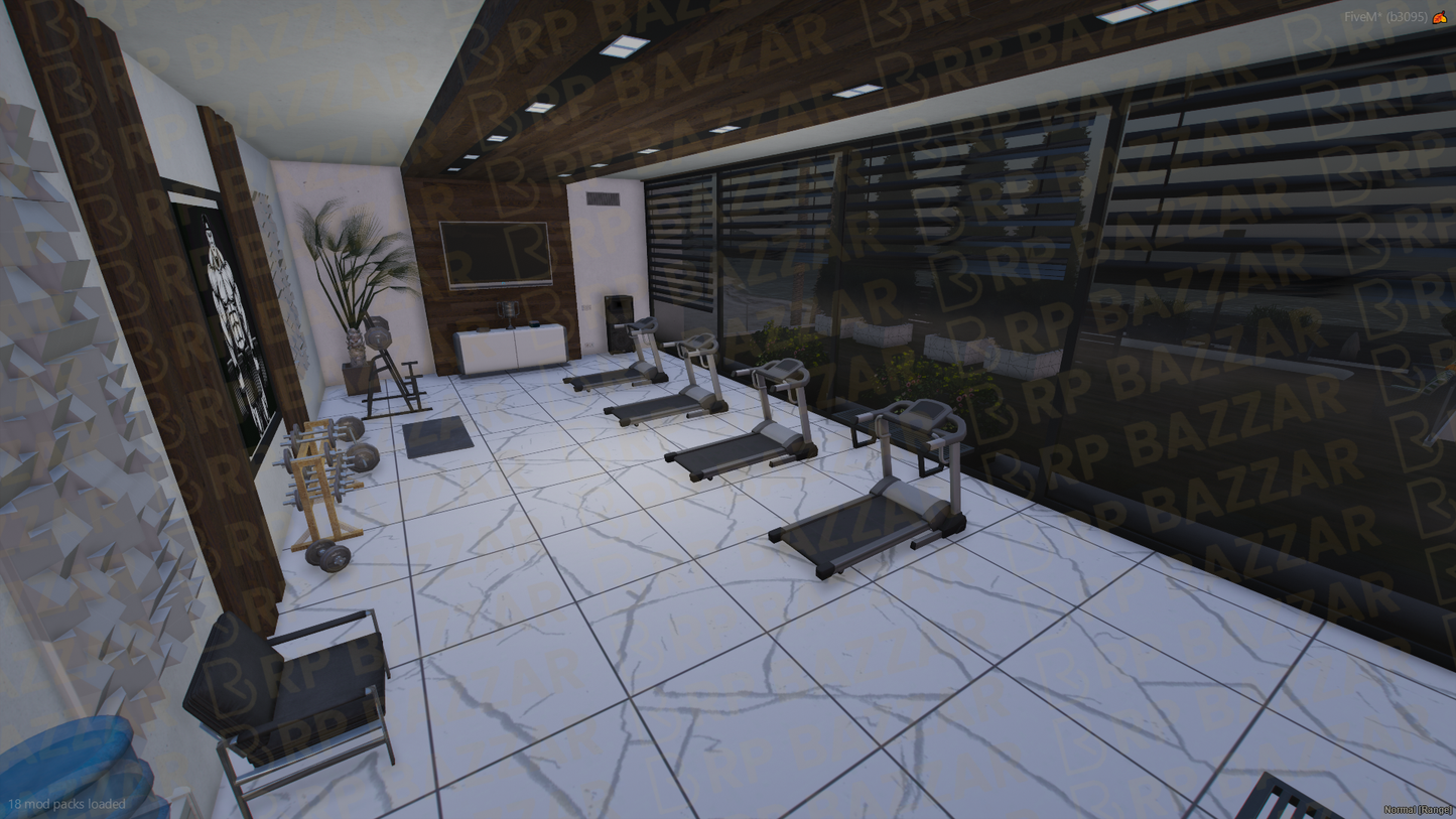 Elegant Mansion FiveM MLO — GTA RP Interior — ESX QB QBOX — RPBazzar