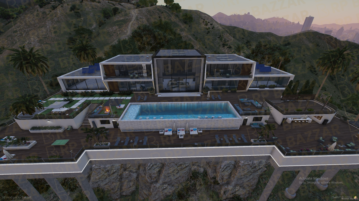 Classic Mansion FiveM MLO — GTA RP Interior — ESX QB QBOX — RPBazzar