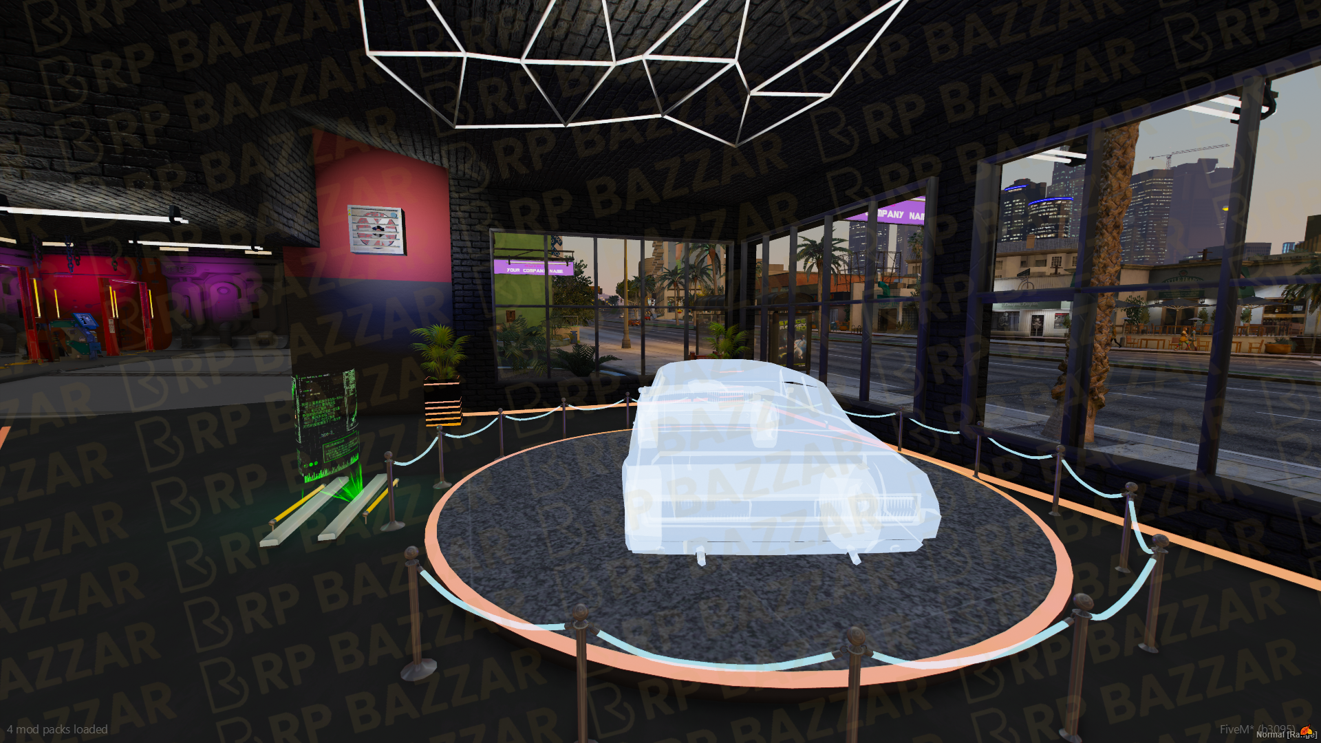 Performance Vehicle Shop FiveM MLO — GTA RP Interior — ESX QB QBOX — RPBazzar
